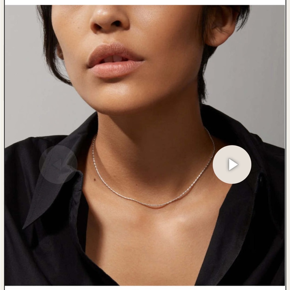 JENNY BIRD INEZ CHOKER SILVER